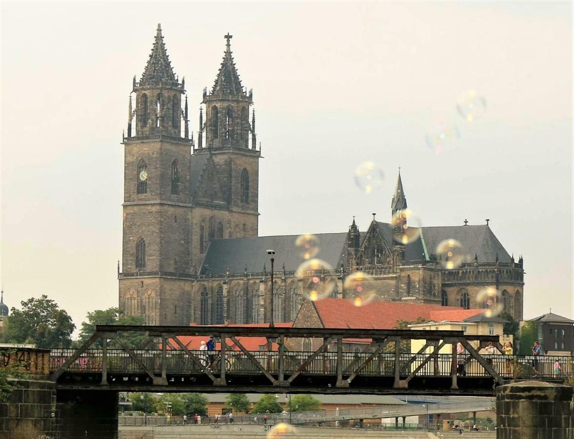 Elbidyll Apartment Magdeburg Bagian luar foto